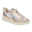 Dolce Vita Women's Nicona Sneaker (Silver/Gold Embossed Leather) Size 12