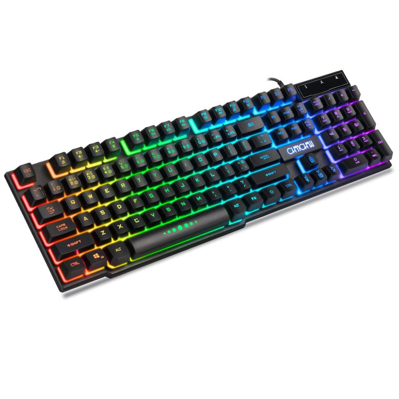 RGB Backlit LED Wired Gaming Keyboard for Mac PC PS5 PS4 Xbox One Gamers