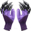 2 Pairs Gardening Gloves with Claws for Digging