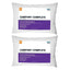 2 Pack Comfort Complete Bed Pillows