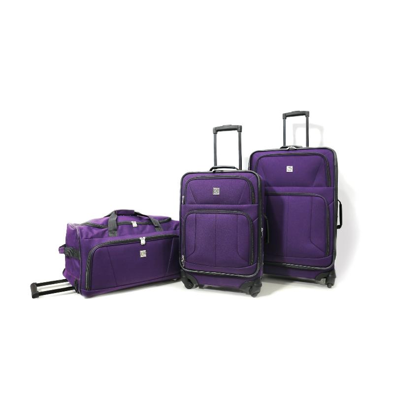 3Pc Softside Luggage Set