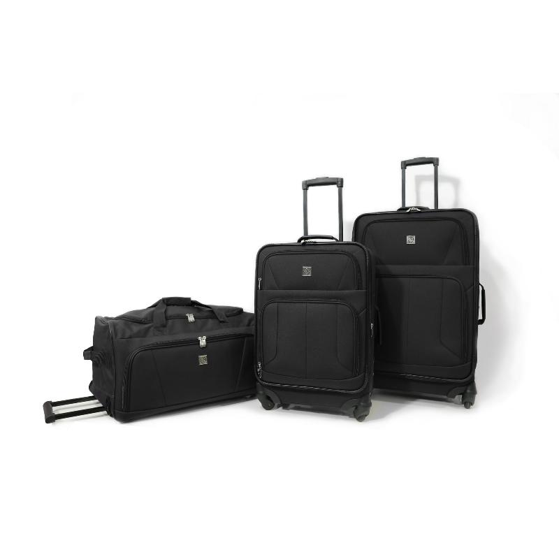 3Pc Softside Luggage Set