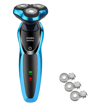 ZOZEN S5001 Electric Shaver – Rotary Shaver & Beard Trimmer for Men Open Box