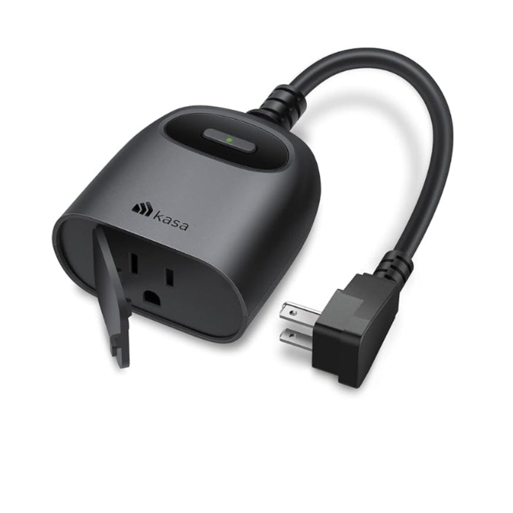 Outdoor Smart Plug - Wi-Fi Outlet Timer - Weather Resistant Smart Home Control for Devices