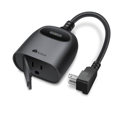 Outdoor Smart Plug - Wi-Fi Outlet Timer - Weather Resistant Smart Home Control for Devices