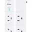 Rotating Outlet Extender – Surge Protector Power Splitter with 6 AC Outlets & 3 USB Ports