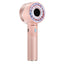 Portable Handheld Turbo Fan with Rechargeable Battery - Mini Personal Cooling Fan for Travel and Outdoors