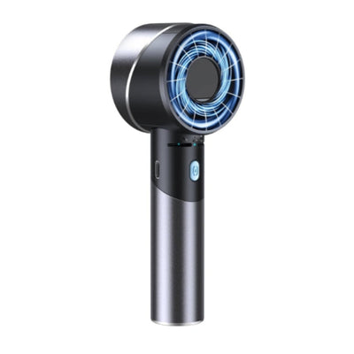 Portable Handheld Turbo Fan with Rechargeable Battery - Mini Personal Cooling Fan for Travel and Outdoors