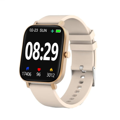Smart Watch with Fitness Tracker, Heart Rate Monitor, and Waterproof Design