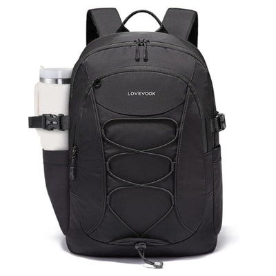 15.6" Laptop Backpack for Women – Waterproof Travel & Work Computer Bag with Large Tumbler Holder