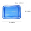 4 Pack Inflatable Ice Serving Bar Cooler Buffet Tray for Party, Food, and Drinks - Outdoor Use