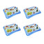 4 Pack Inflatable Ice Serving Bar Cooler Buffet Tray for Party, Food, and Drinks - Outdoor Use