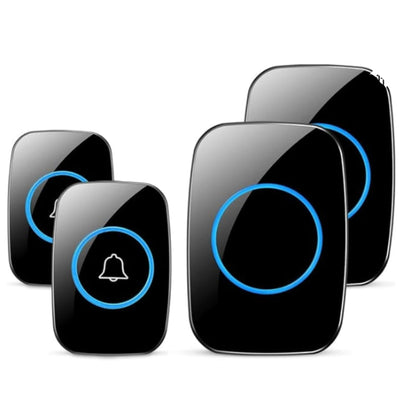 Wireless Doorbell Kit – Waterproof Door Chime System with 1000+ ft Range, 60 Chimes & Mute Mode