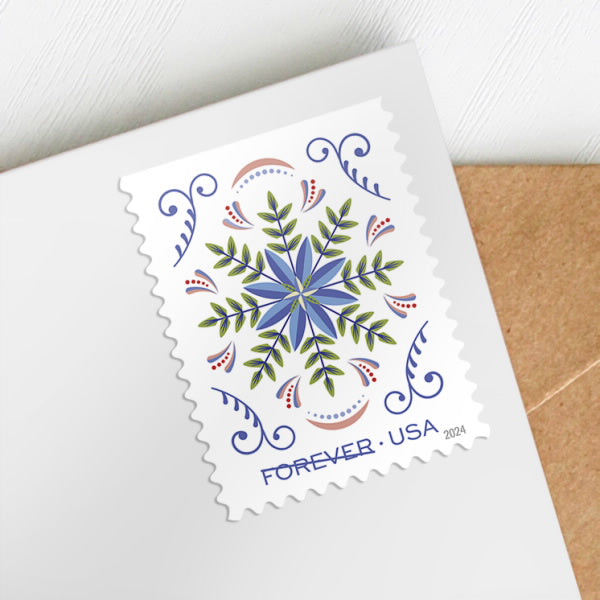 Holiday Joy USPS Forever Stamps - Book of 20