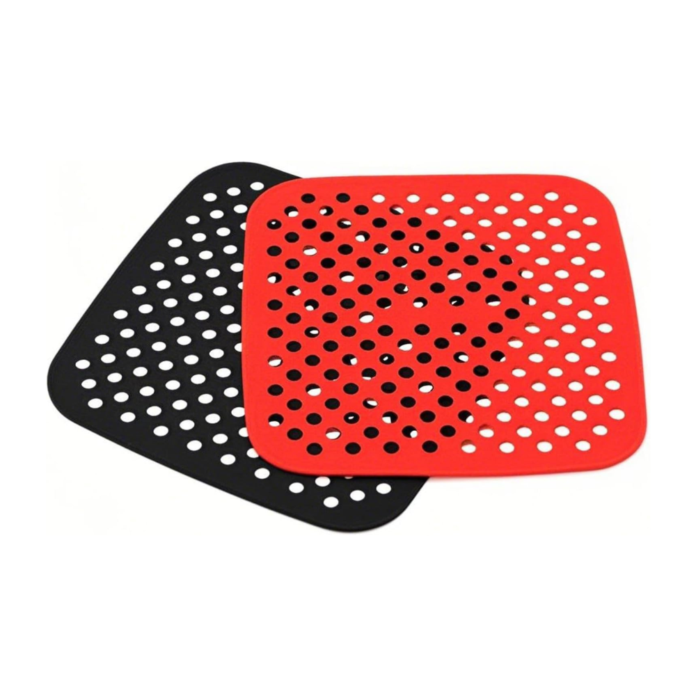 Air Fryer Silicone Liners, 2 Pack 8.5 Inch Reusable Food-Grade Silicone Mat