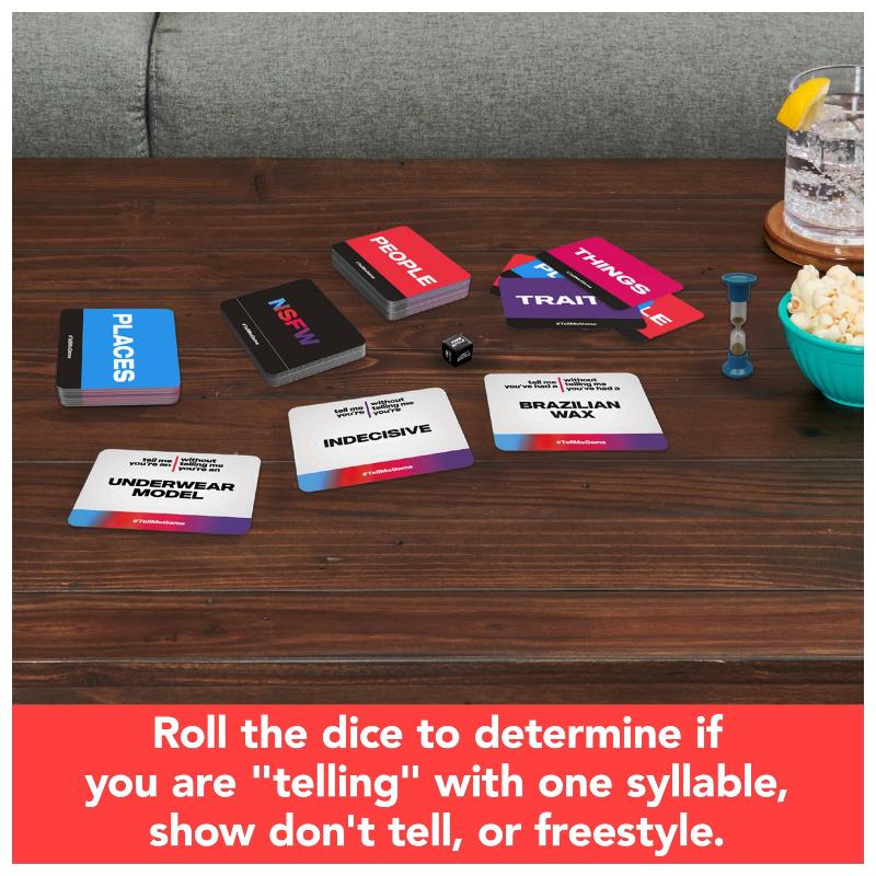 Tell Me Without Telling Me - Party Card Game