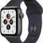 Apple Watch SE (GPS, 40mm) - Space Gray Aluminum Case with Midnight Sport Band (Renewed)