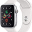 Apple Watch Series 5 (GPS, 40MM) - Space Gray Aluminum Case with Black Sport Band (Renewed)