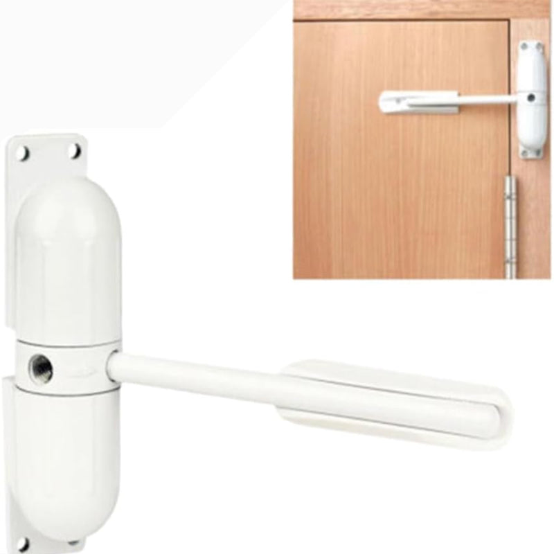 Automatic Safety Spring Door Closer for Hinged Doors, Easy Install Self-Closing Tool