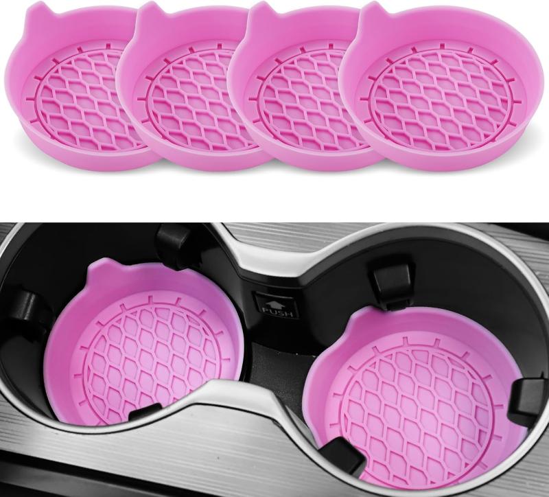  Silicone Car Cup Holder Coaster