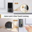 Keyless Entry Door Lock with Touchscreen Keypad and 50 Code Capacity