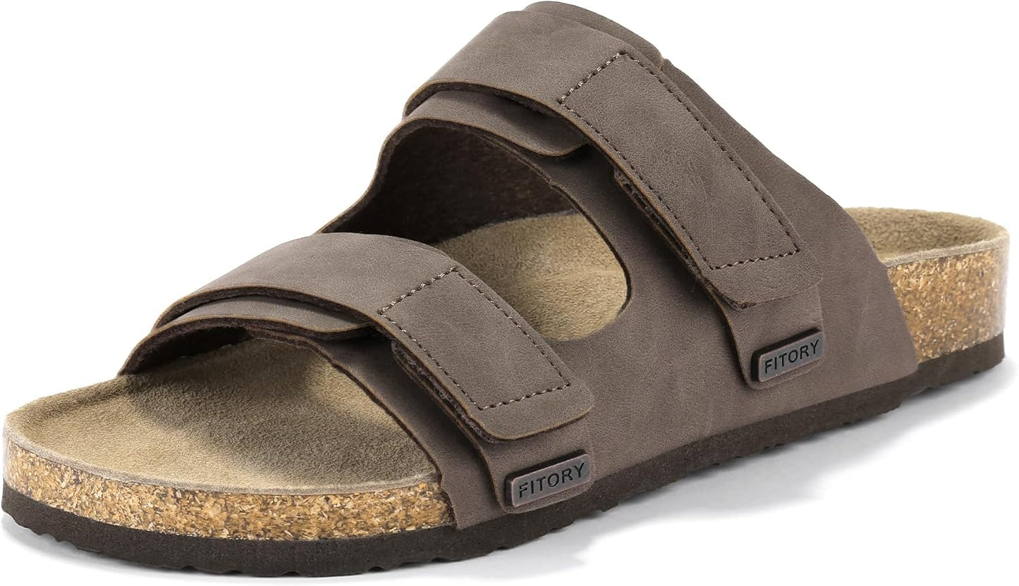 Women's Sandals with Arch Support - Cork Slides