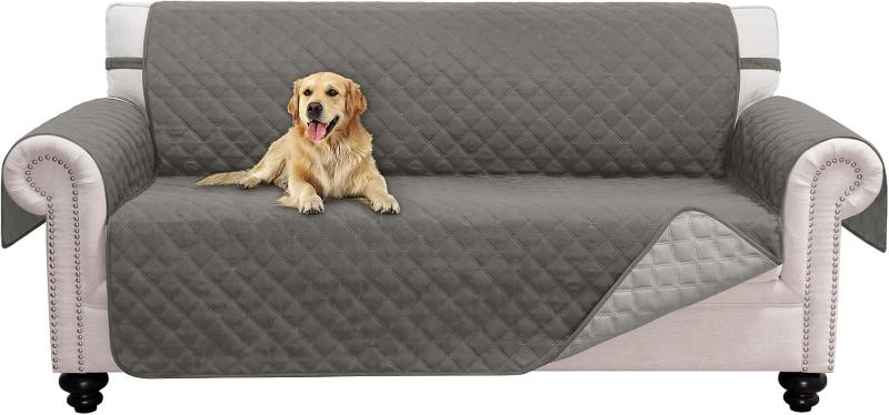 Couch Cover for 3 Cushion Couch Sofa  - Pet Friendly, Washable Slipcover