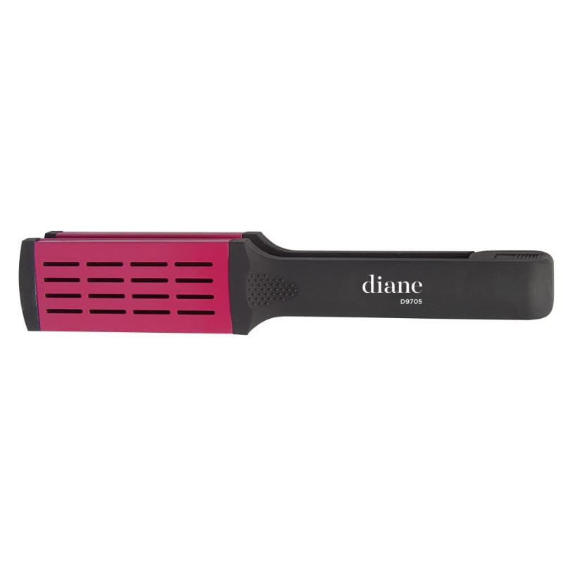 Double Sided Ceramic Straightening Brush with Nylon Bristles for Smoothing and Styling