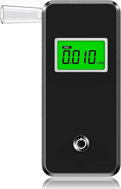 Breathalyzer, Professional-Grade Alcohol Tester with LCD Display for Home Use