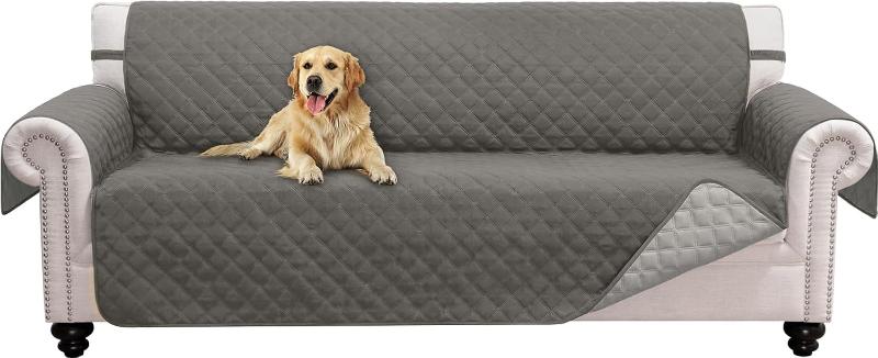 Couch Cover for 3 Cushion Couch Sofa  - Pet Friendly, Washable Slipcover