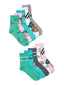 Women's 10 Pack Care Bears Graphic Crew Socks