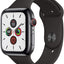 Apple Watch Series 5 (GPS, 40MM) - Space Gray Aluminum Case with Black Sport Band (Renewed)