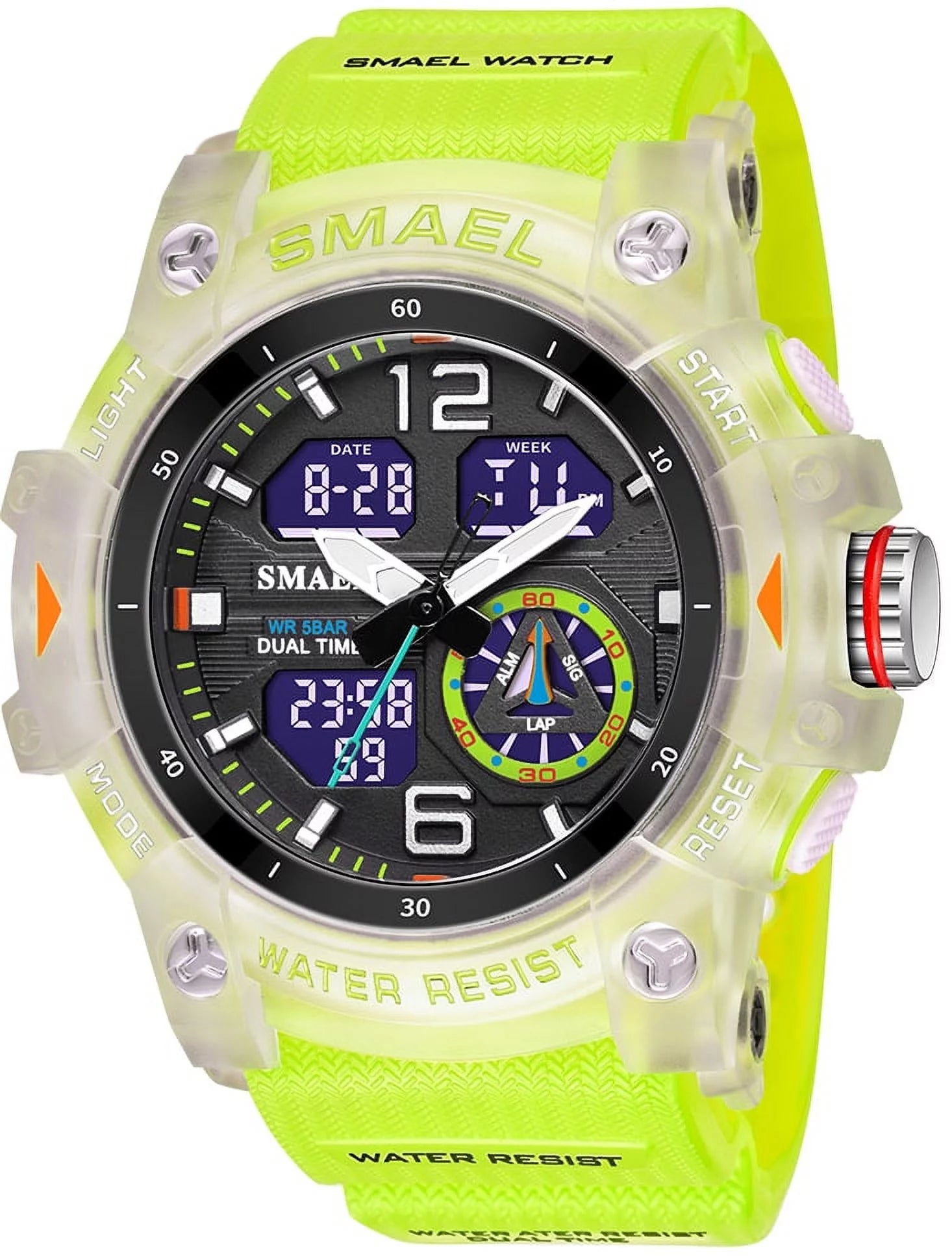 Men’s Digital Analog Military Style Sports Wristwatch