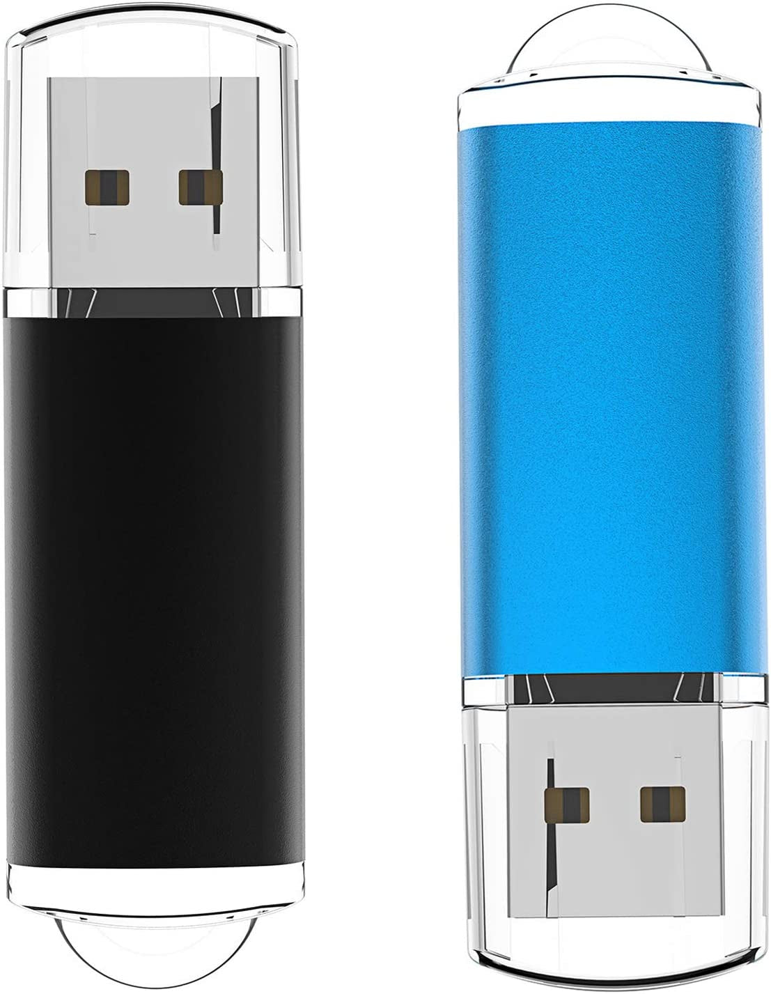  32GB USB Thumb Drive 2.0 High Speed USB Memory Stick Jump Drive Zip Drives Pen Drive,Blue,32 GB