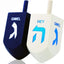 Let's Play The Hanukkah Game - Extra Large Blue & White Wood Dreidels