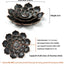 Brass Lotus Incense Burner with Detachable Ash Catcher for Stick Incense