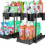 Under Sink Organizers for Storage, 2 Tier Under Sink Sliding Basket