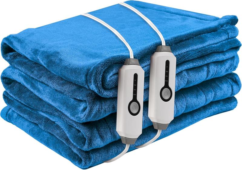 Heated Electric Throw Blanket with 4 Different settings 