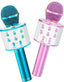 2 Pack Kids Karaoke Microphones, Portable, Wireless & Bluetooth