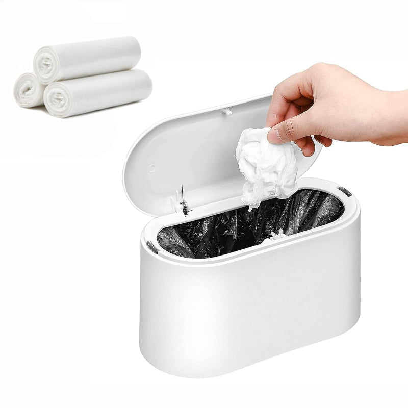  Mini Countertop Trash Can /Trash Can Bags