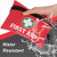 Mini First Aid Kit - 110 Piece Small First Aid Kit 