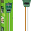 3-in-1 Soil Moisture/Light/pH Tester Gardening Tool - Soil pH Meter, MS02 