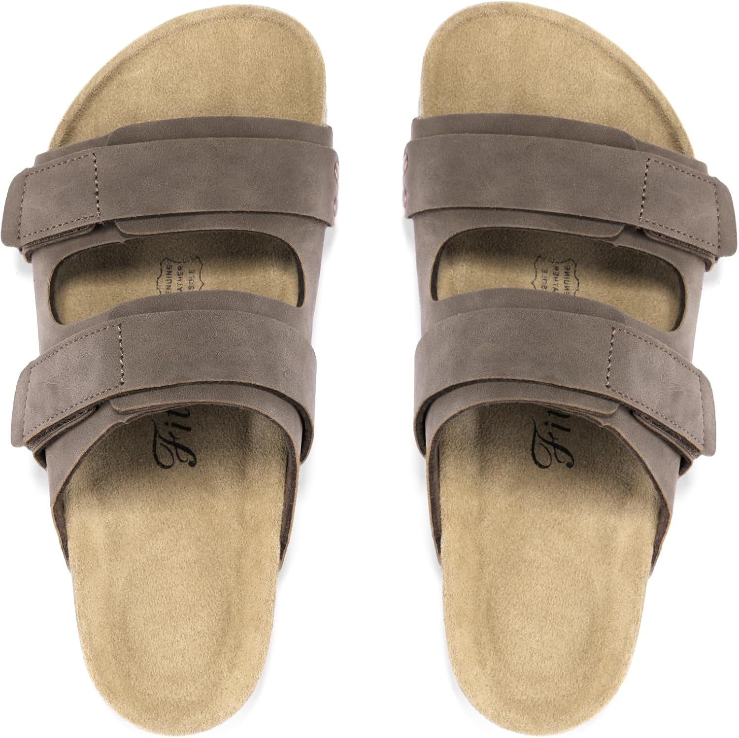 Women's Sandals with Arch Support - Cork Slides