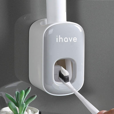 Wall-Mount Toothpaste Dispenser, Automatic Toothpaste Squeezer for Bathroom