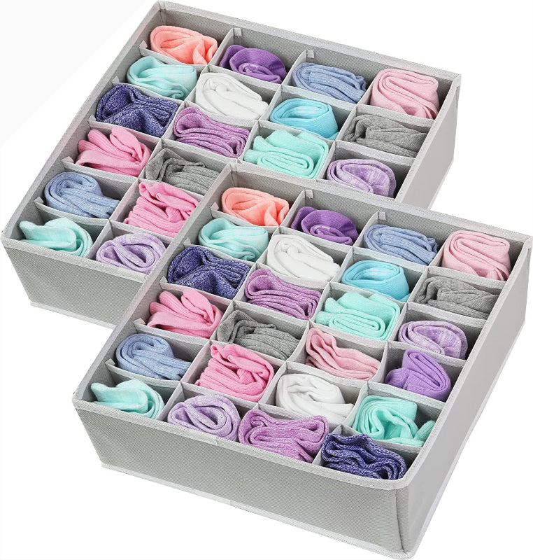  Closet Drawer Organizer for Clothes, Socks and Underware