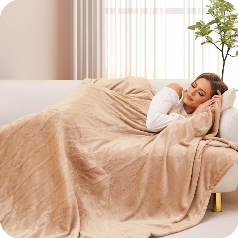 Heated Electric Throw Blanket with 4 Different settings 