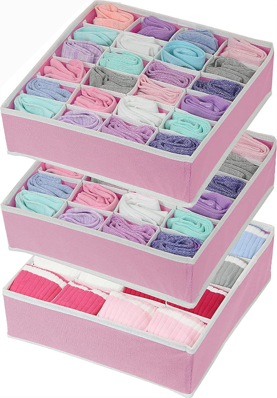  Closet Drawer Organizer for Clothes, Socks and Underware