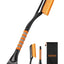 27" Detachable Snow Brush and Ice Scraper with Ergonomic Foam Grip for Cars and SUVs
