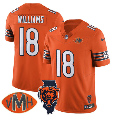 Men's Chicago Bears Caleb Williams Nike 2025 Rivalries Collection Jersey