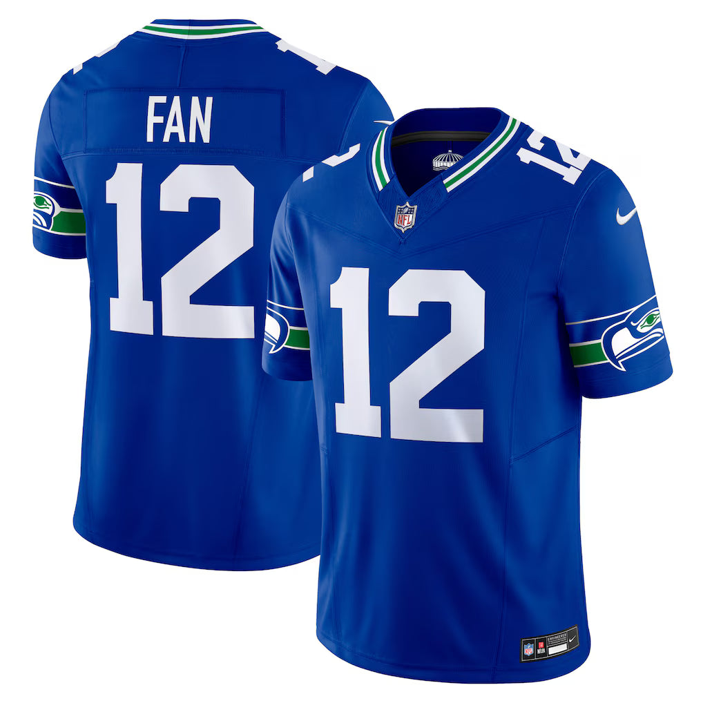 Men’s Seattle Seahawks 12th Fan Nike Rivalries Jersey